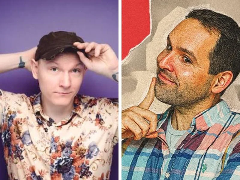 Poster for Tyson Cox & Brian Wells Saturday 8:00 pm Show