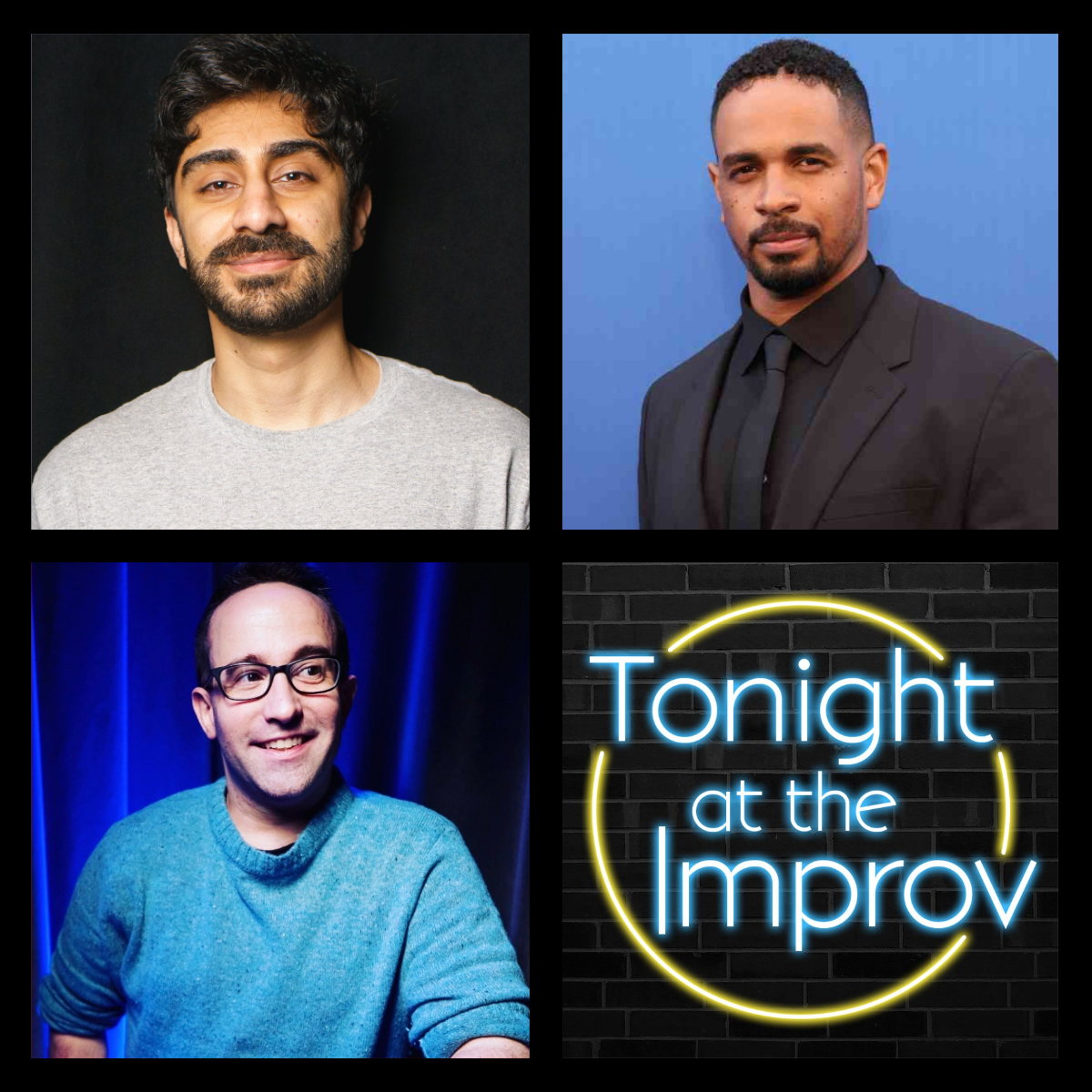 Poster for Tonight at the Improv ft. Sahib Singh, Damon Wayans Jr, Chris Millhouse and more TBA
