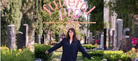 Poster for Funeral Pro: A comedy show about grief by Aly Dixon