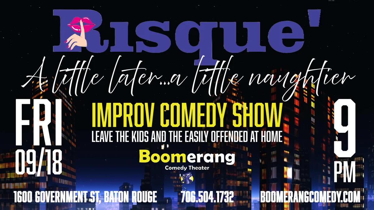 Poster for RISQUE' - A little later, a LOT naughtier