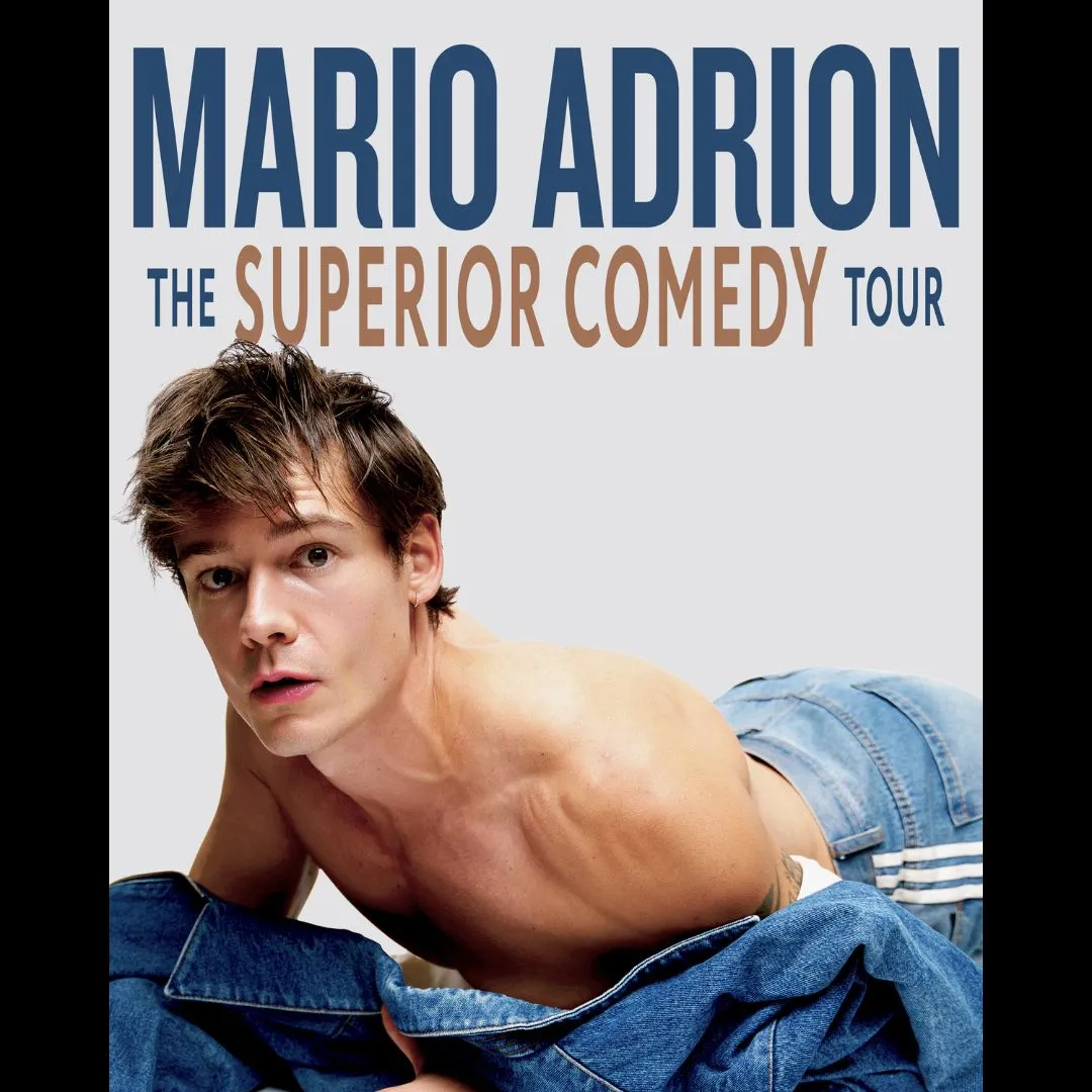 Poster for Mario Adrion in the Main Room [The Superior Comedy Tour]