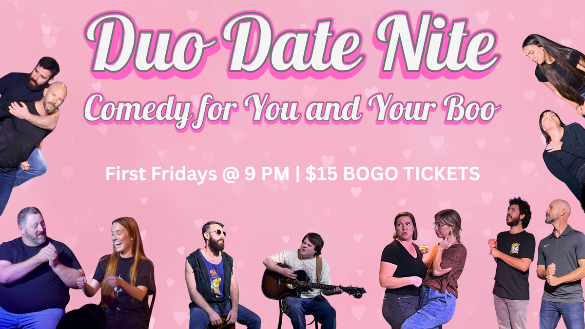 Poster for Duo Date Nite: Comedy for You and Your Boo