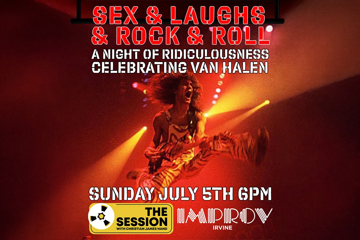 Poster for Christian James Hand: Sex & Laughs & Rock & Roll: A Night of Ridiculousness Celebrating Van Halen