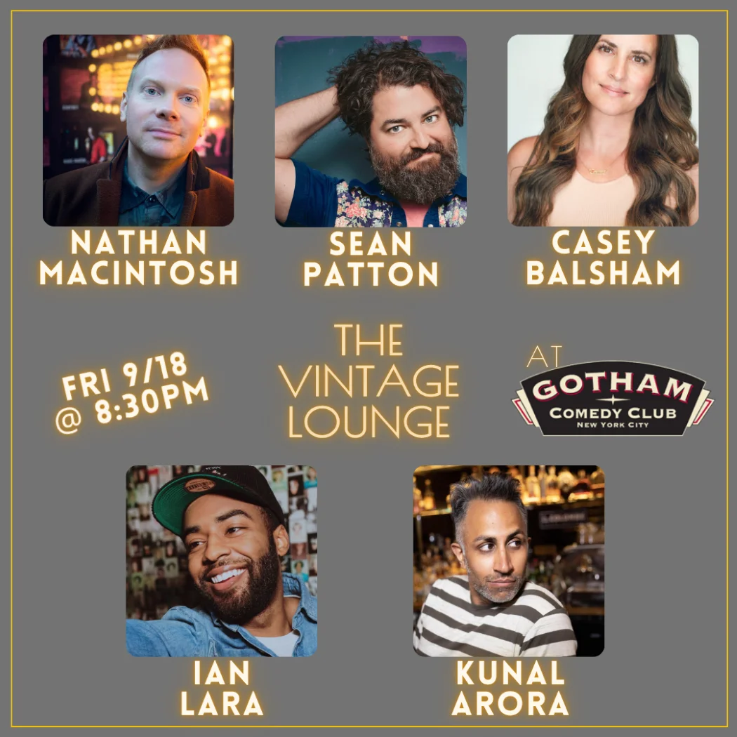 Poster for The Gotham All-Stars (The Vintage Lounge)