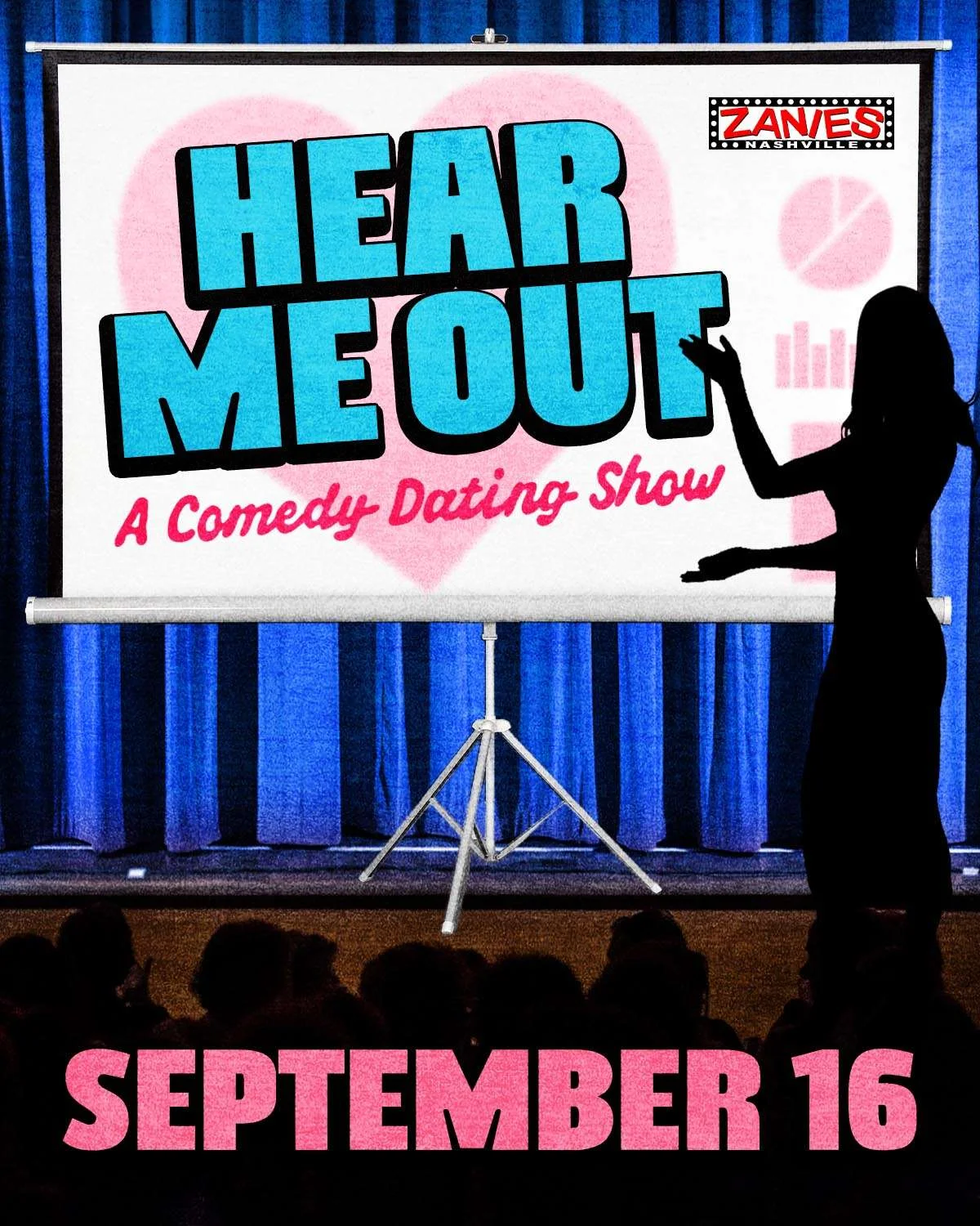 Poster for Hear Me Out: A Comedy Dating Show