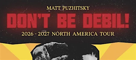 Poster for Matt Puzhitsky: Live in San Diego