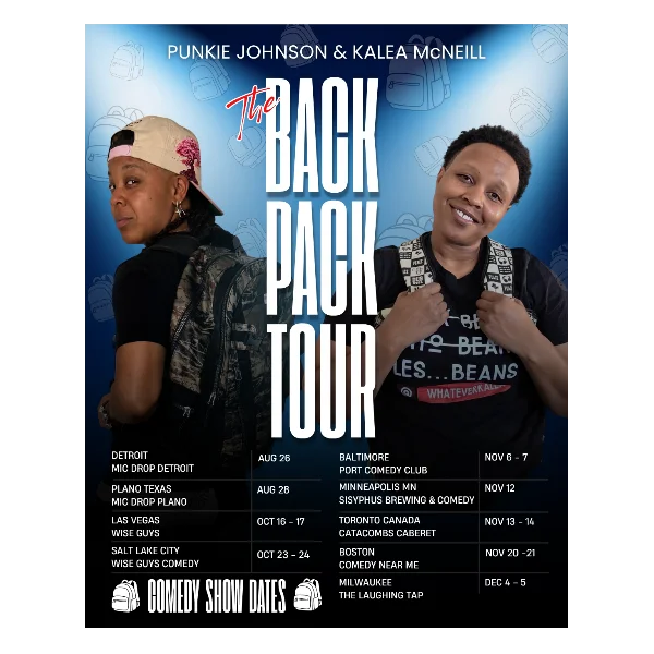 Poster for PUNKIE JOHNSON & KALEA MCNEILL