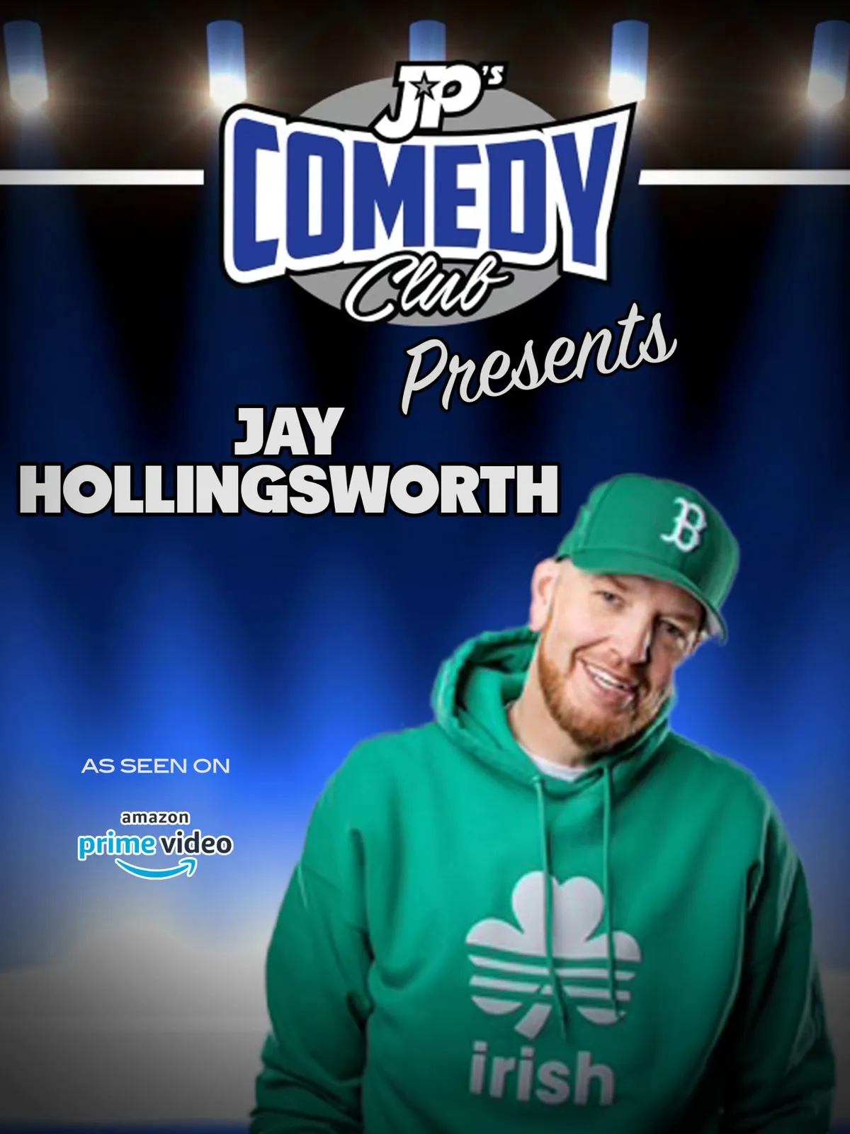 Poster for JPs Comedy Club Presents- JAY HOLLINGSWORTH!!!