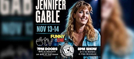 Poster for Jennifer Gable from Funny or Die!