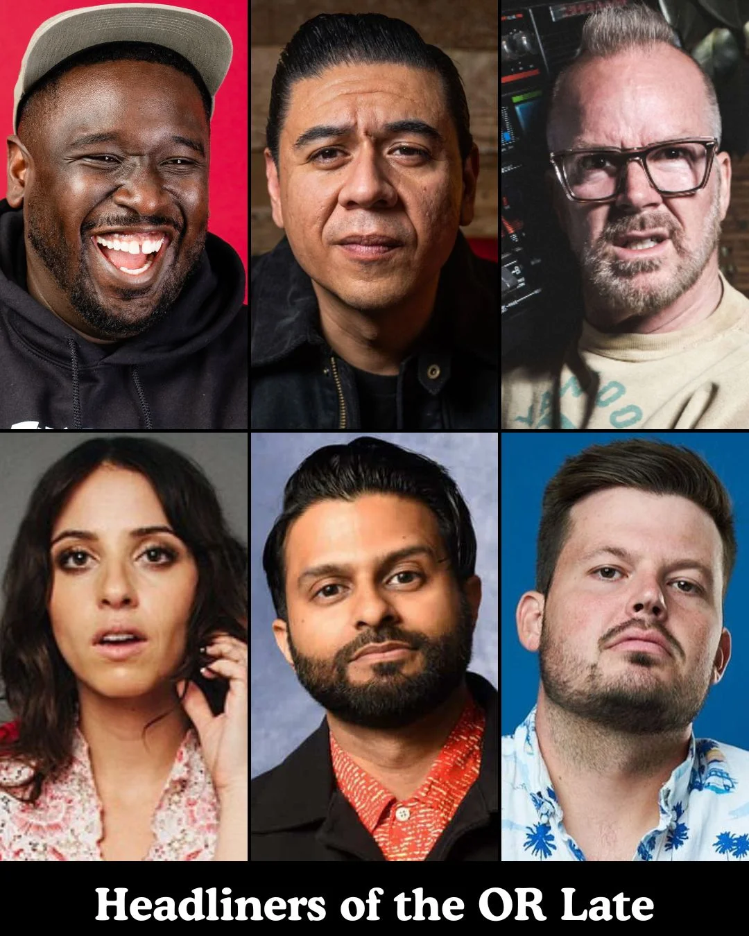 Poster for Headliners of the OR Late Night
