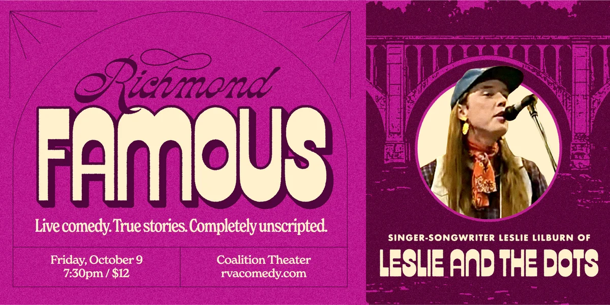 Poster for Richmond Famous with Leslie and The Dots