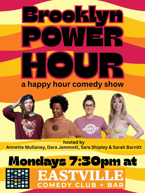 Poster for Brooklyn Power Hour NOW ON A NEW NIGHT