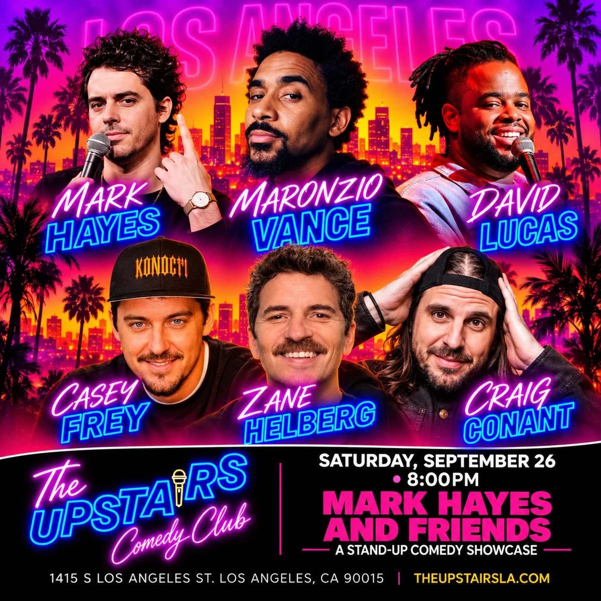 Poster for MARK HAYES & FRIENDS
