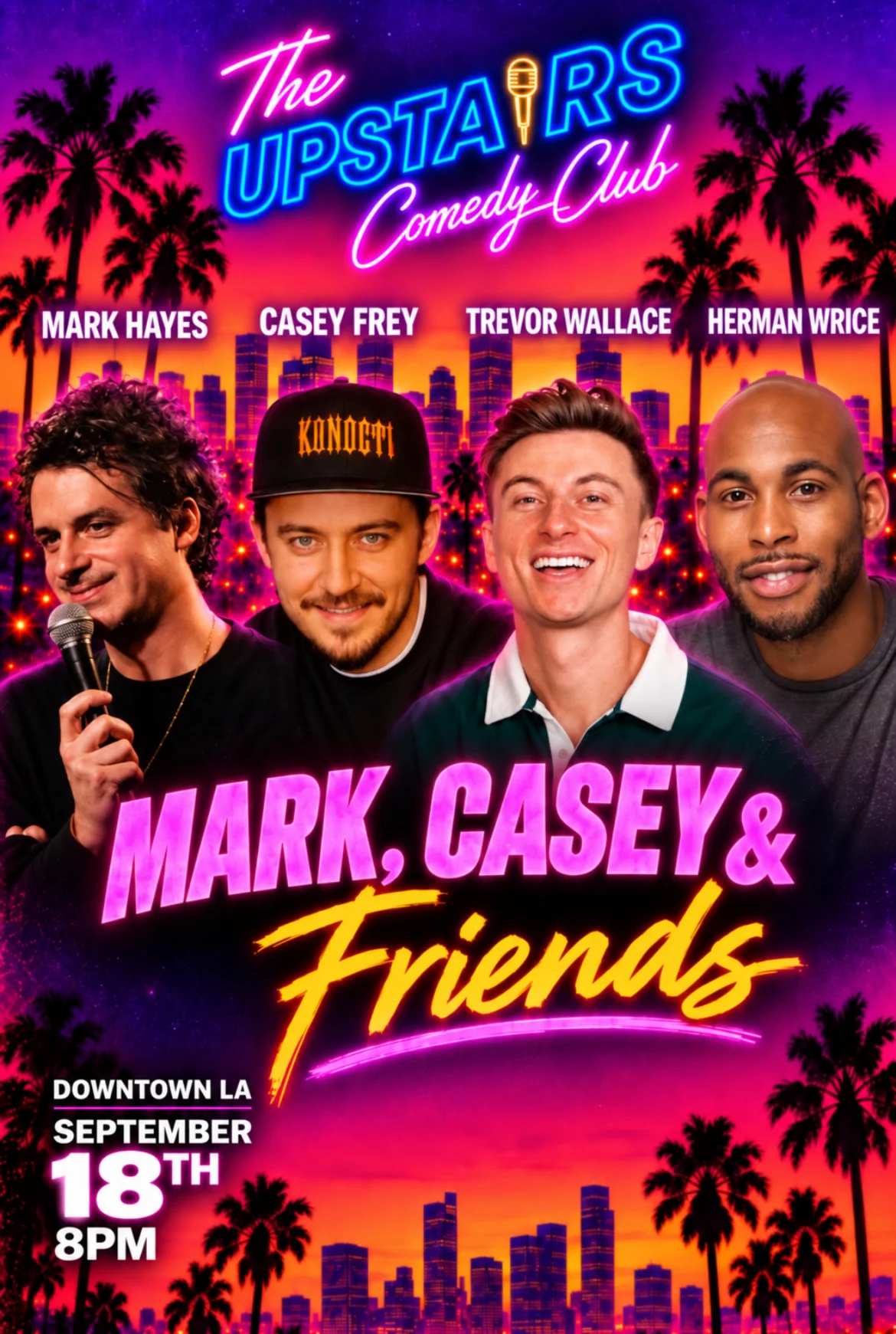 Poster for MARK, CASEY & FRIENDS