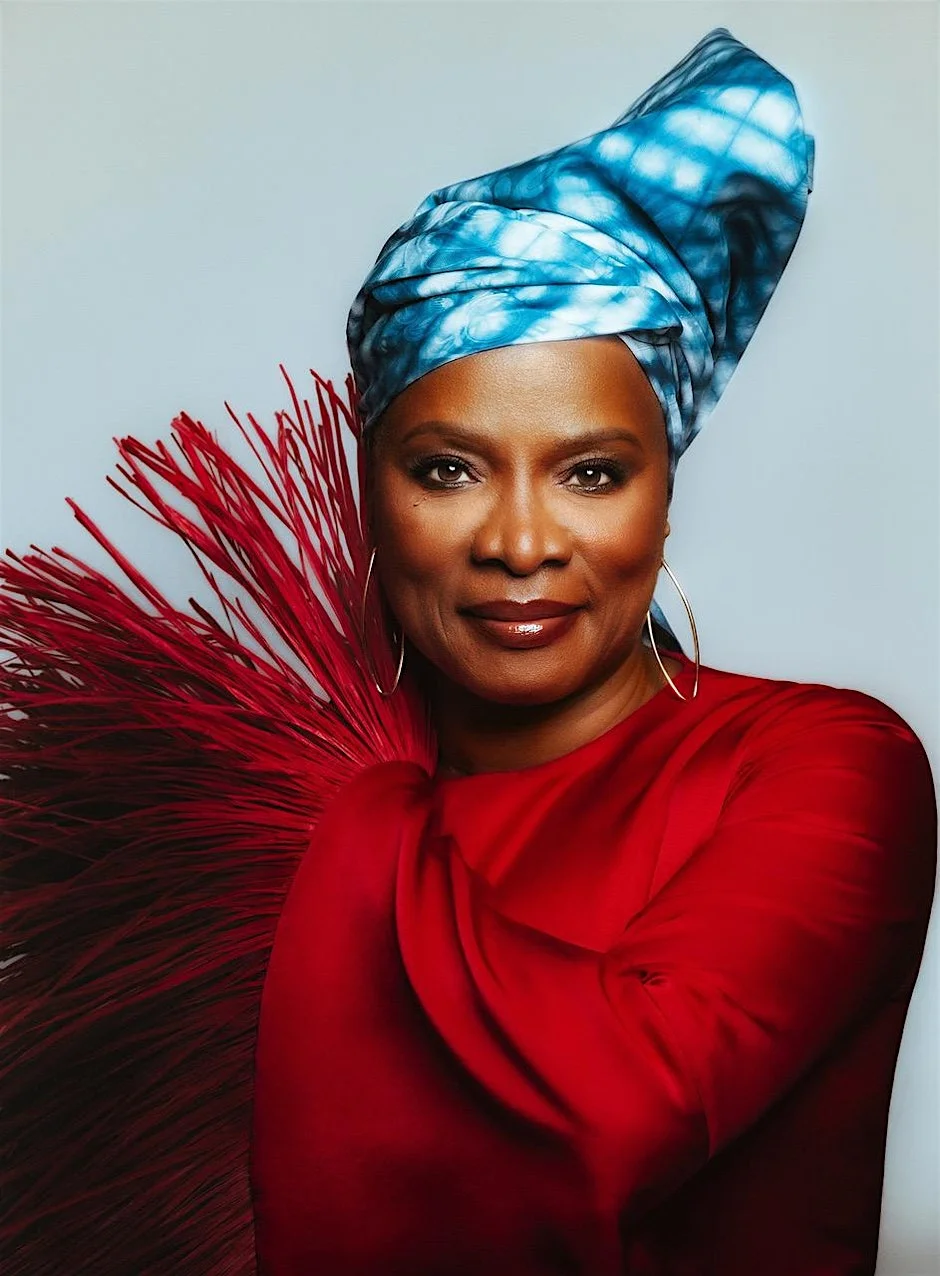 Poster for African Perspectives Live: Angelique Kidjo in Conversation with Akinloye Ojo
