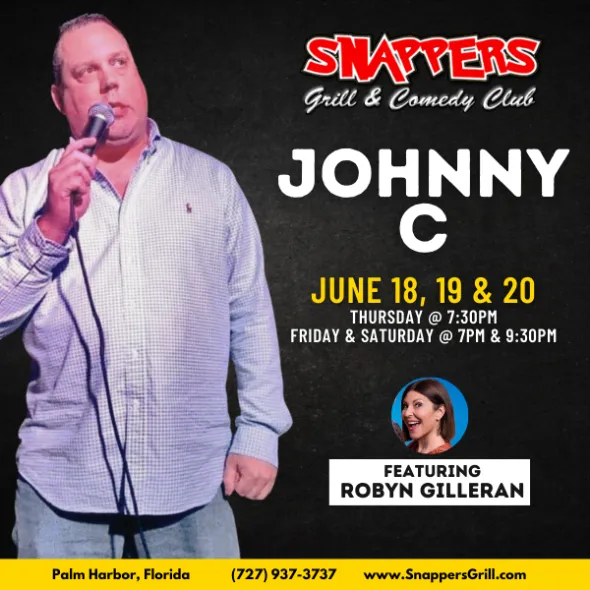 Poster for Johnny C Comedy
