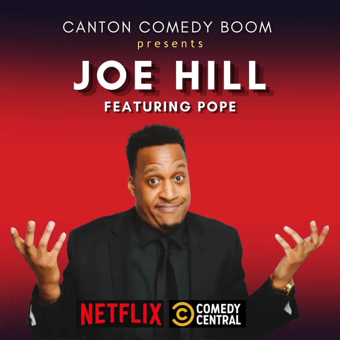 Poster for Joe Hill at Canton Comedy Boom