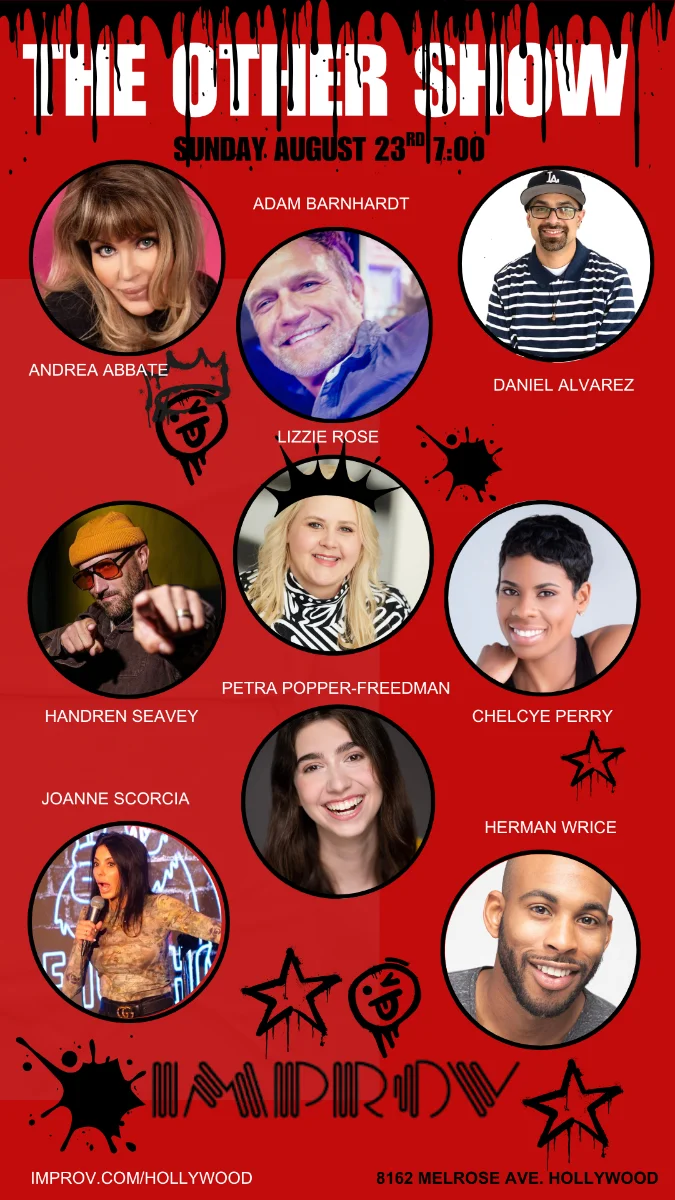 Poster for The OTHER Show ft. Andrea Abbate, Chelcye Perry, Herman Wrice, Daniel Alvarez, Handren Seavey, Joanne Scorcia, Petra Popper-Freedman, Lizzie Rose, Adam Barnhardt