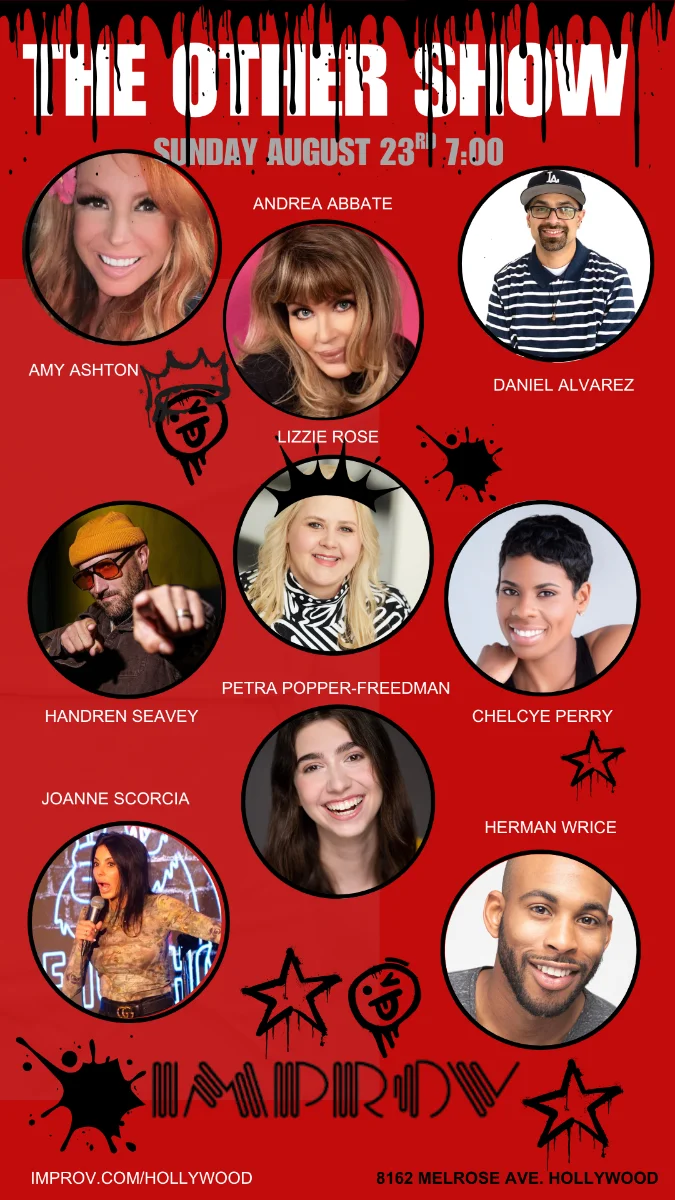 Poster for The OTHER Show ft. Andrea Abbate, Chelcye Perry, Herman Wrice, Daniel Alvarez, Handren Seavey, Joanne Scorcia, Petra Popper-Freedman, Lizzie Rose, Adam Barnhardt