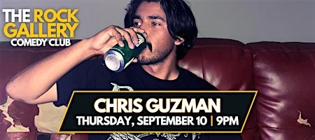 Poster for Chris Guzman Stand-Up Comedy Show