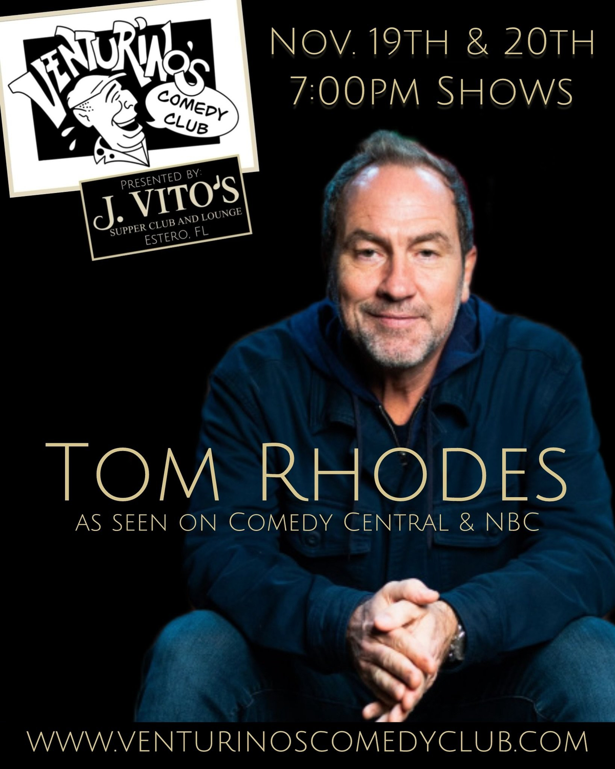 Poster for Tom Rhodes