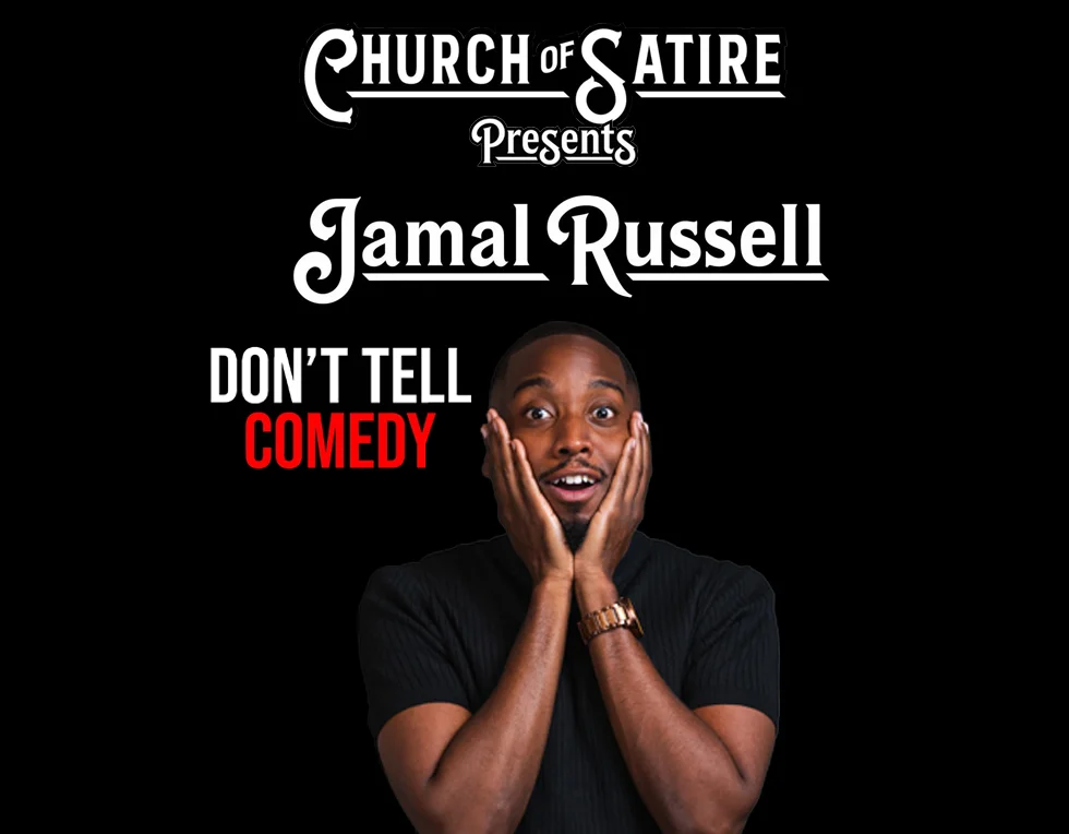 Poster for Church of Satire Presents: Jamal Russell