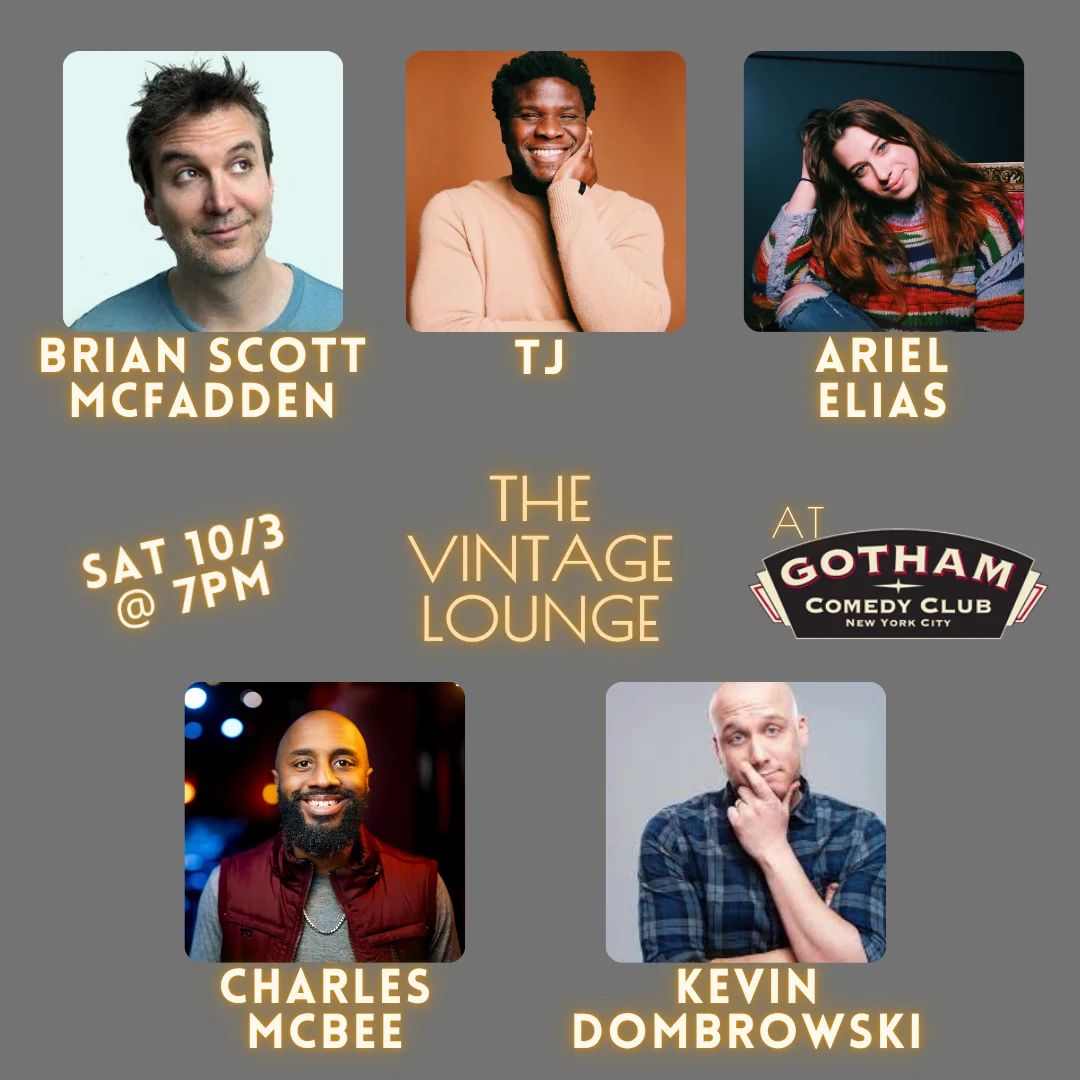 Poster for The Gotham All-Stars (The Vintage Lounge)