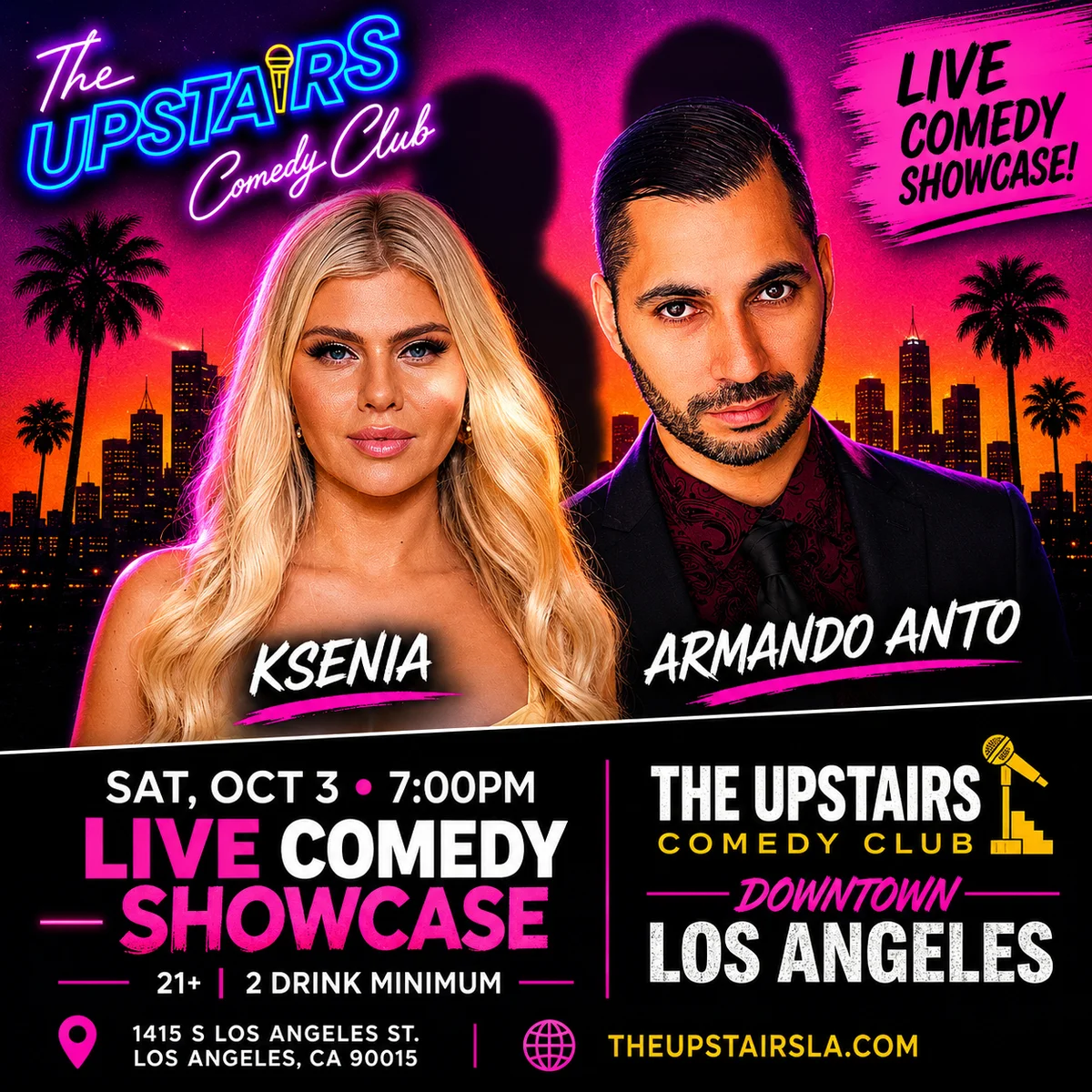 Poster for Special Event: Armando Anto & Ksenia