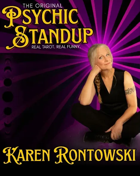 Poster for PSYCHIC STAND UP WITH KAREN RONTOWSKI