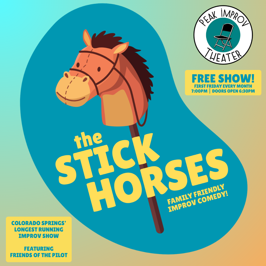 Poster for Stick Horses Improv Show