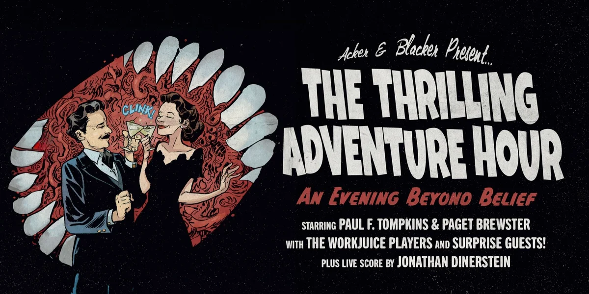 Poster for The Thrilling Adventure Hour presents: An Evening Beyond Belief