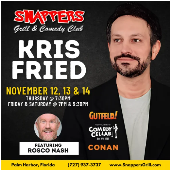 Poster for Kris Fried Comedy