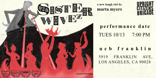 Poster for “sister wivez”