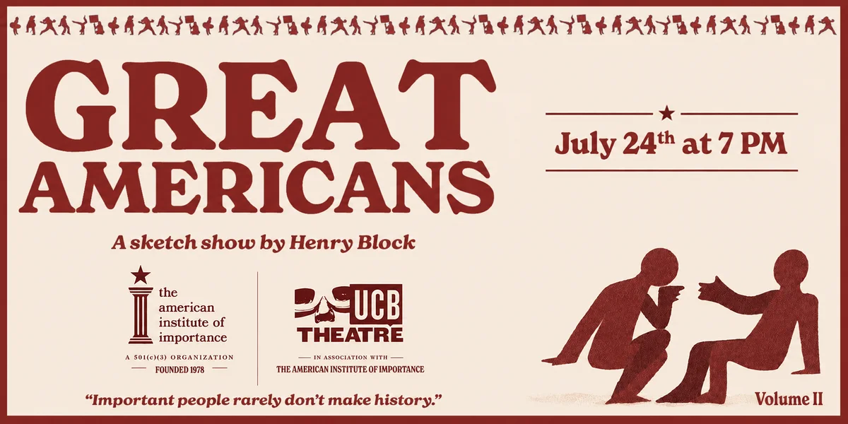 Poster for Great Americans