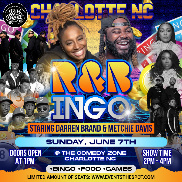 Poster for R&B Bingo