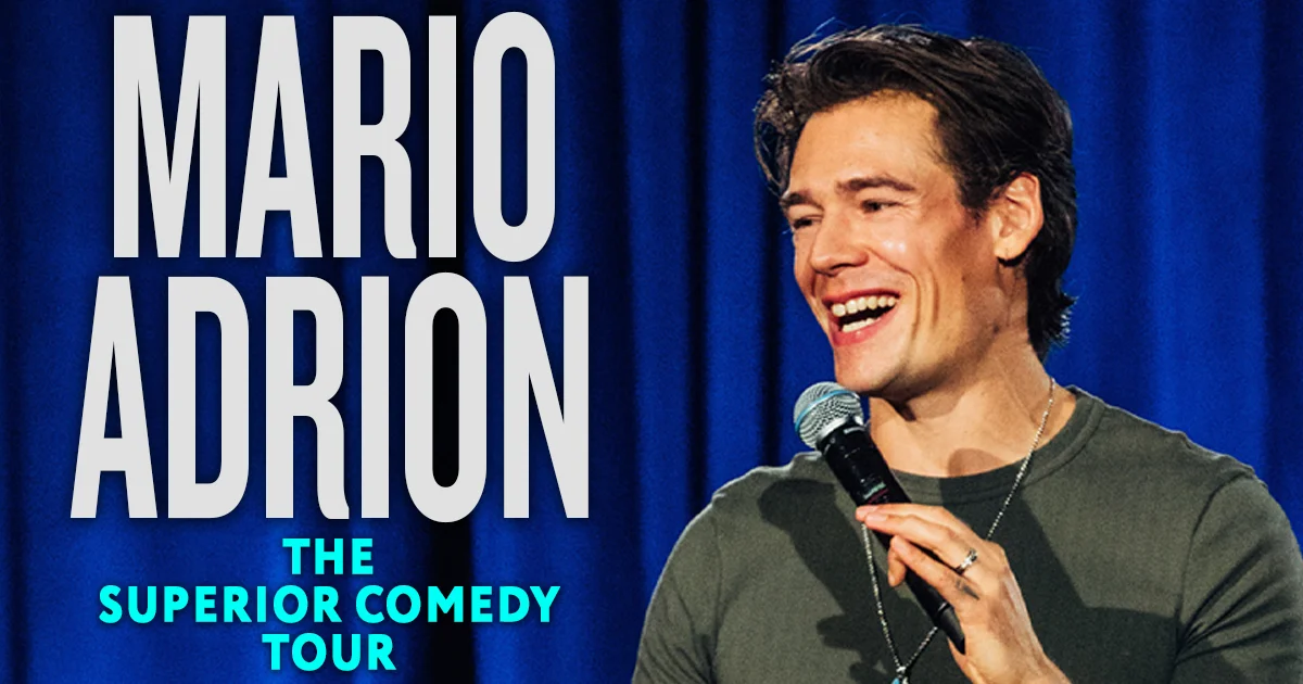 Poster for Mario Adrion: The Superior Comedy Tour