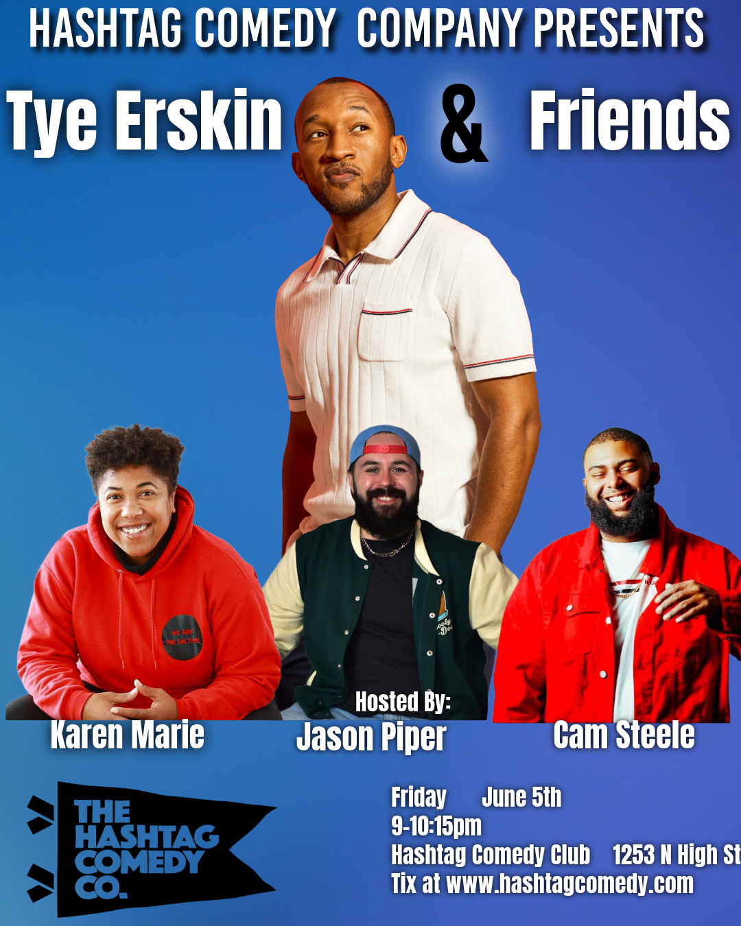 Poster for Tye Erskin & Friends