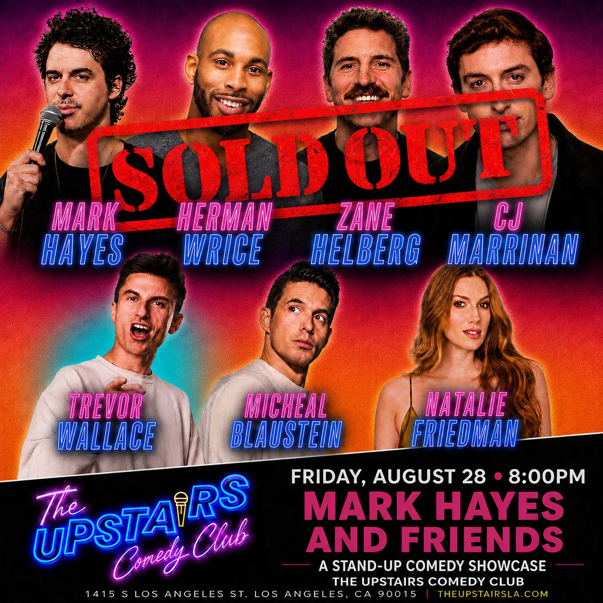 Poster for MARK HAYES & FRIENDS