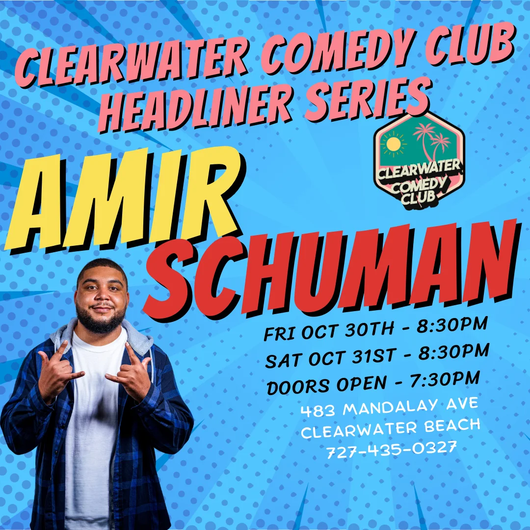 Poster for Headliner Amir Schuman