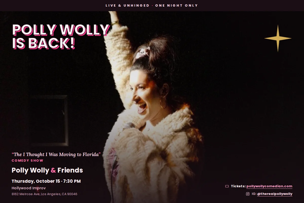 Poster for Polly Wolly and Friends