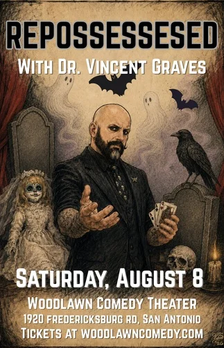 Poster for Repossessed with Dr. Vincent Graves