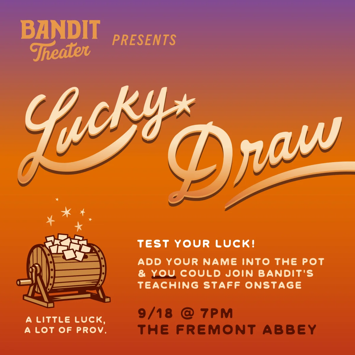 Poster for Lucky Draw