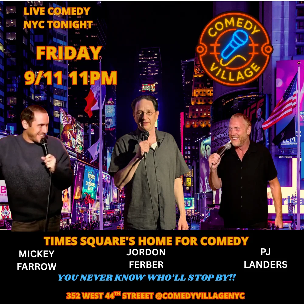 Poster for NYC Stand-Up | Fri, September 11th @11 PM