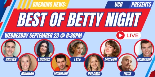 Poster for Best Of Betty Night!