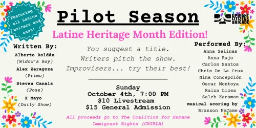 Poster for Pilot Season: Latine Heritage Month Edition!