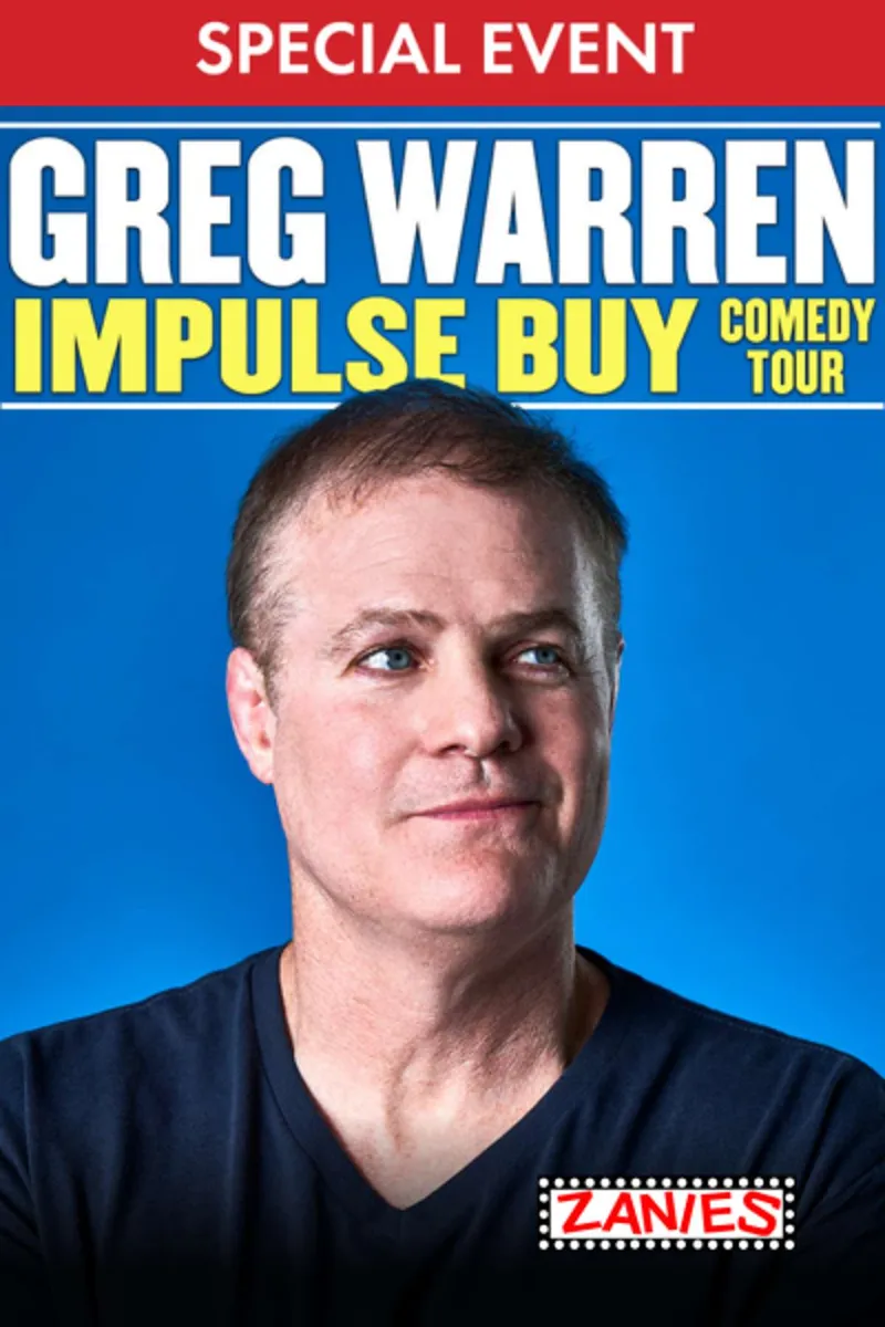 Poster for Greg Warren– Special Event