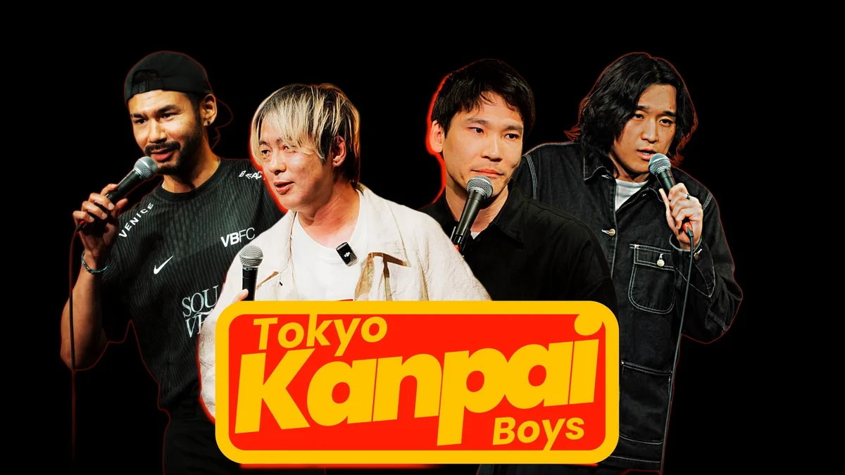 Poster for Tokyo Kanpai Boys (in English)