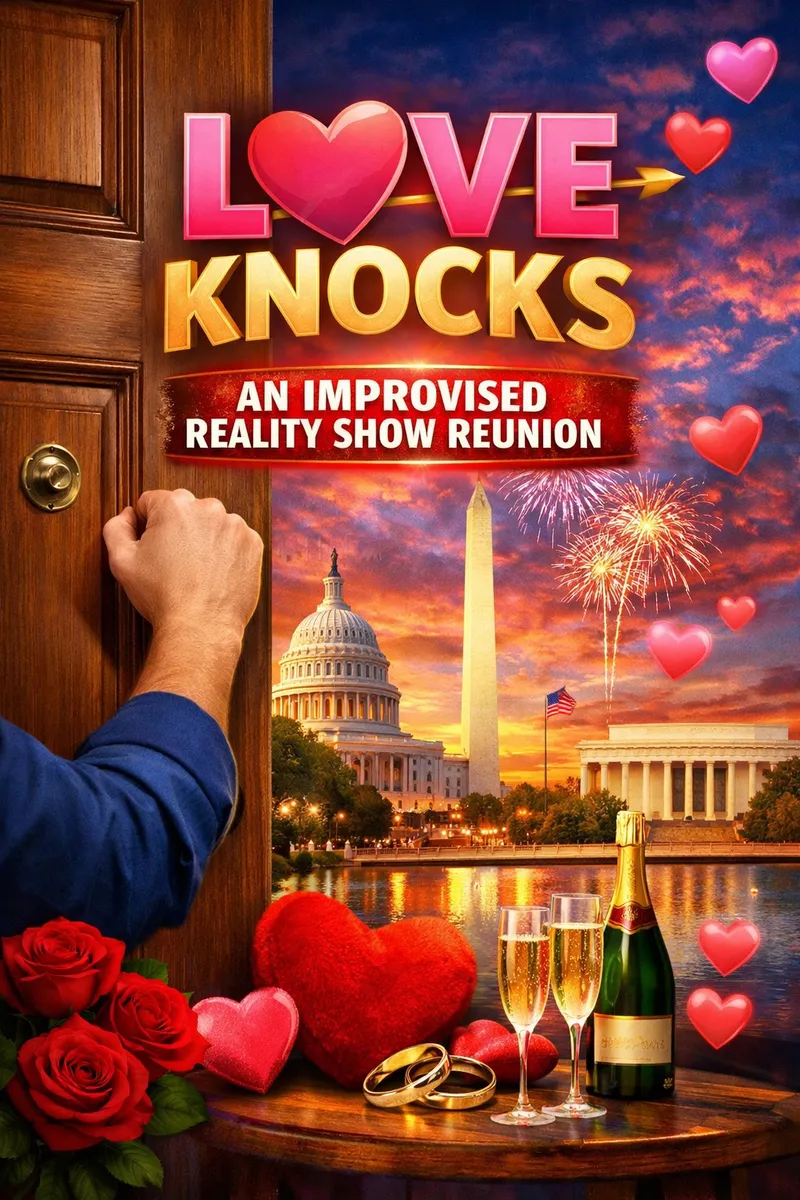 Poster for Love Knocks: An Improvised Reality Show Reunion