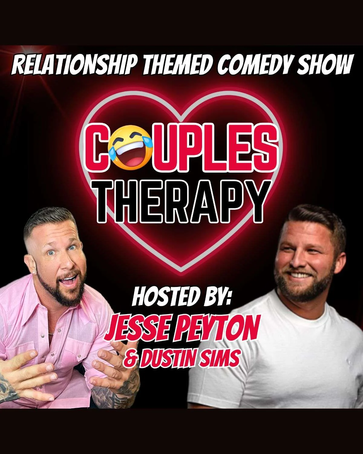 Poster for Couples Therapy w/ Jesse Peyton & Dustin Sims