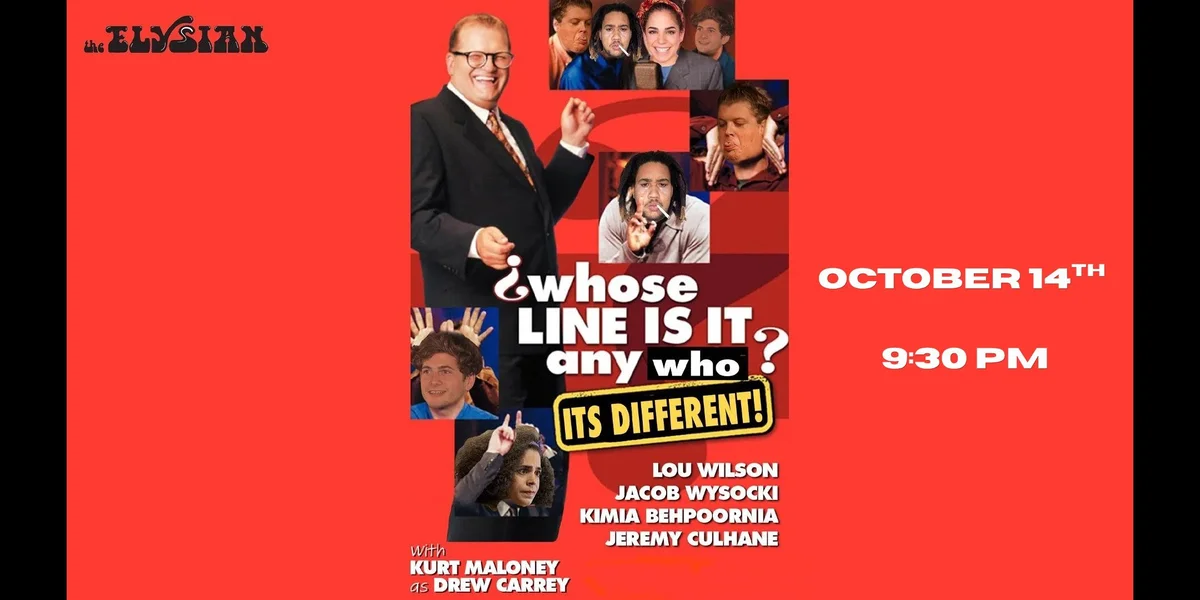 Poster for Whose Line Is It Anywho?